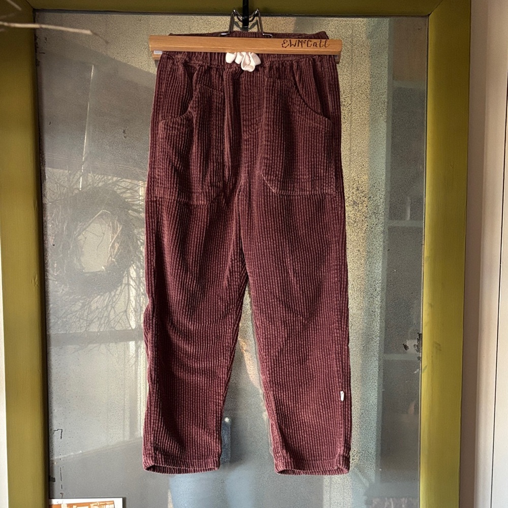 Easy-Peasy Organic Cotton Corduroy Pants